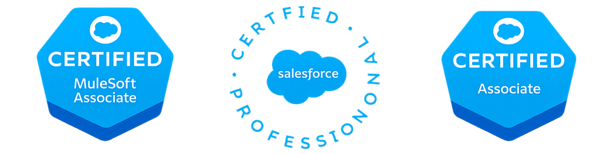 Volthread MuleSoft Certified Associate and Salesforce Certified Professional