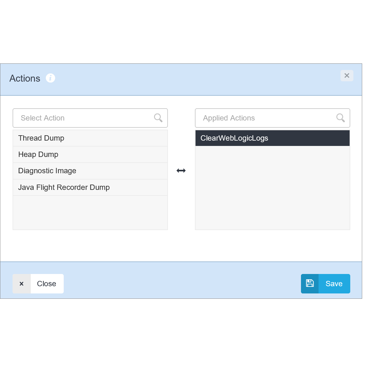 Profiling Dumps and Custom Actions